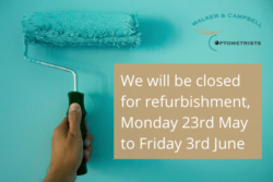 Closed for refurbishment 23 May to 3 Jun